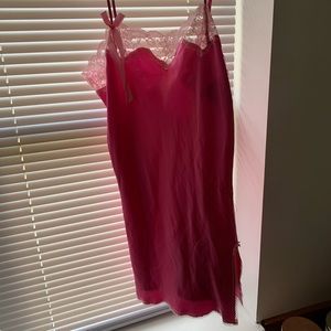 Hot pink VS lingerie